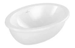Villeroy & Boch Loop&Friends - Inbouw Wastafel, 560x380 Mm, Met Overloop, Alpine Wit 4A550001