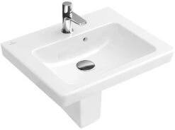 Villeroy & Boch Subway 2.0 - Fontein Met Overloop, 500x400 Mm, Alpine Wit 73155001