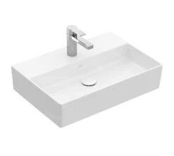 Villeroy & Boch Memento 2.0 - Meubelwastafel 500x420 Mm, Zonder Overloop, Kraangat, CeramicPlus, Alpine Wit 4A225LR1