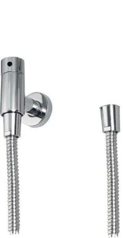 Sapho Justime - Stopkraan Voor Bidetdouche Met Slang, Chroom JS121