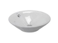 Duravit Starck 1 - Waskom Met Overloop, Diameter 530 Mm, Wit 0408530000