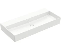 Villeroy & Boch Memento 2.0 - Meubelwastafel 1000x470 Mm, Zonder Overloop, Zonder Kraangat, CeramicPlus, Alpine Wit 4A221FR1