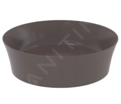 Ideal Standard Ipalyss - Opbouw Wastafel, Diameter 400 Mm, Zonder Overloop, Slate Grey E1398V5