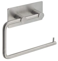 Sapho Accessoires - Zelfklevende Toiletrolhouder, Geborsteld RVS 33207