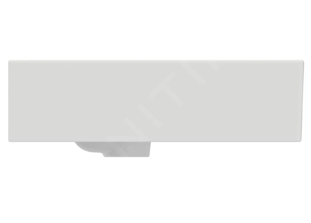 Ideal Standard Extra - Opbouw Wastafel 600x450 Mm, Met Overloop, Met 3 Kraangaten, Wit T389001 - Afbeelding 3
