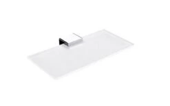 Nimco Kibo - Plank, Lengte 200 Mm, Mat Glas/chroom Ki 14091B-1U-20-26