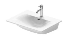 Duravit Viu - Wastafel 630x490 Mm, Met 1 Kraangat, Alpine Wit 2344630000