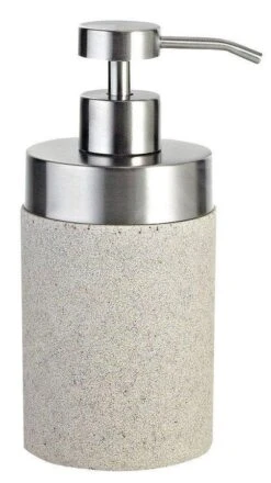 Sapho Ridder Stone - Zeepdispenser, Beige/chroom 22010511