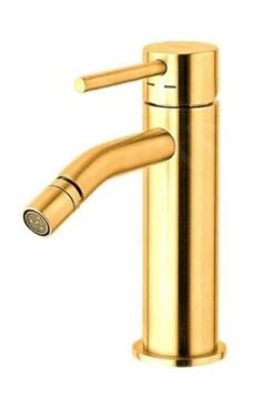 Paffoni Light - Bidetkraan, Geborsteld Goud LIG131HGSP
