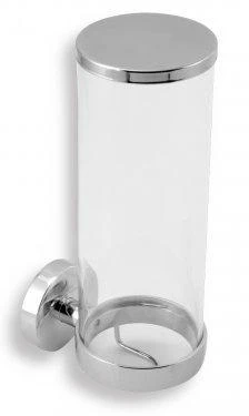 Novaservis Metalia 11 - Wattenschijfje Houder, Glas/chroom 0172,0