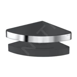 Keuco Collection Moll - Hoekplanchet, Antraciet/chroom 12757010001