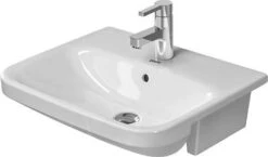Duravit DuraStyle - Meubelwastafel 550x455, 1 Kraangat, Wit 0375550000