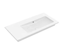 Villeroy & Boch Venticello - Meubelwastafel 1000x500 Mm, Met Overloop, Zonder Kraangat, CeramicPlus, Alpine Wit 4134R3R1