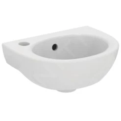 Ideal Standard Eurovit - Fontein 350x260 Mm, Met Overloop, Kraangat Links, Wit W330001