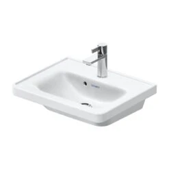 Duravit D-Neo - Fontein 500x400 Mm, Met Overloop, Kraangat, Wit 0742500000