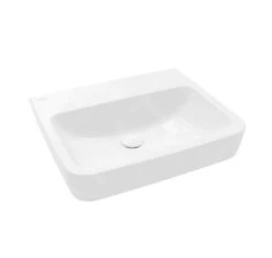 Villeroy & Boch O.novo - Opzetwastafel, 550x460 Mm, Zonder Overloop, Zonder Kraangat, Alpine Wit 4A41MF01