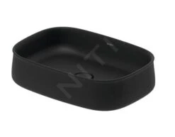 Duravit Zencha - Opzetwastafel 550x390 Mm, Zonder Overloop, DuraCeram, WonderGliss, Antraciet Mat 23735513791