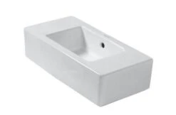 Duravit Vero - Fontein 500x250 Mm, Zonder Kraangat, Met WonderGliss, Alpine Wit 07035000001