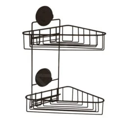 Compactor Bestlock - Zuignap Wand Hoekrek, Zwart RAN9779