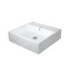 Duravit Vero Air - Fonteintje 450x350 Mm, Met Overloop, Zonder Kraangat, Wit 0724450060