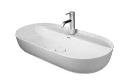 Duravit Luv - Waskom, 800x400 Mm, Met 1 Kraangat, DuraCeram, Alpine Wit 0380800000