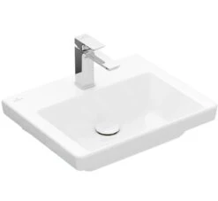 Villeroy & Boch Subway 3.0 - Fontein 500x400 Mm, Zonder Overloop, Met Kraangat, Alpine Wit 43705101