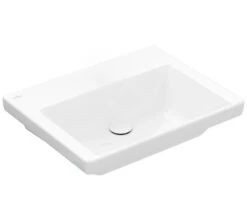 Villeroy & Boch Subway 3.0 - Wastafel 600x470 Mm, Zonder Overloop, Zonder Kraangat, Alpine Wit 4A706301