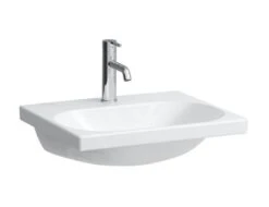 Laufen Lua - Meubelwastafel 55x46 Cm, Zonder Overloop, Kraangat, Wit H8160820001561