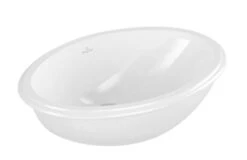 Villeroy & Boch Evana - Wastafel Met Overloop Zonder Kraangat, 500x350 Mm, Wit 61470001