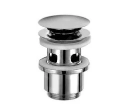 Kludi Toebehoren - Afvoerplug Push-Open, Chroom 1042405-00