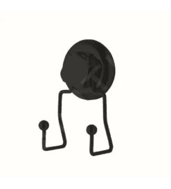 Compactor Bestlock - Zuignap Dubbele Wandhaak, Zwart RAN9773