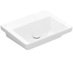 Villeroy & Boch Subway 3.0 - Meubelwastafel 550x440 Mm, Zonder Overloop, Zonder Kraangat, Alpine Wit 4A70F601