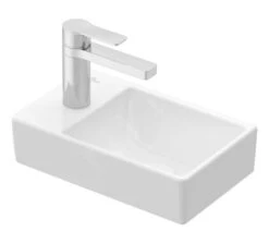 Villeroy & Boch Avento - Fontein 360x220 Mm, Zonder Overloop, 1 Kraangat Links, CeramicPlus, Alpine Wit 43003RR1