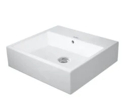 Duravit Vero Air - Meubelwastafel 500x470 Mm, Met Overloop, Zonder Kraangat, WonderGliss, Wit 23505000281