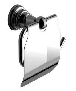 Sapho Diamond - Toiletrolhouder Met Afdekking, Chroom 1317-17
