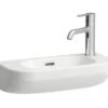 Laufen Lua - Fontein 50x23 Cm, Met Overloop, Kraangat Rechts, LCC, Wit H8150824001061