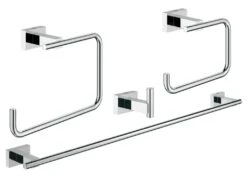 Grohe Essentials Cube - Accessoire Set, Chroom 40778001
