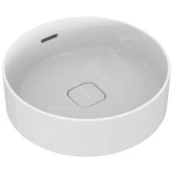Ideal Standard Strada II - Opbouwwastafel, Diameter 380 Mm, Met Overloop, Met Ideal Plus, Wit T2929MA