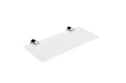 Nimco Bormo - Plank, Lengte 200 Mm, Mat Glas/chroom BR 11091B-20-26