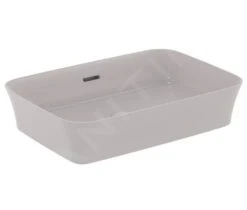 Ideal Standard Ipalyss - Opbouw Wastafel, 550x380 Mm, Met Overloop, Concrete E2078V9