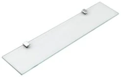 Aqualine Samba - Glas Planchette, Lengte 500 Mm, Chroom SB115
