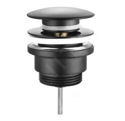 Sapho Toebehoren - Wastafelafvoer, Click Clack, Zwart CV1002B