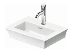 Duravit White Tulip - Fonteintje 450x330 Mm, Met Kraangat, Wit 0737450041
