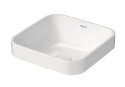 Duravit Happy D.2 Plus - Opzetwastafel 400x400 Mm, Alpine Wit 2359400000
