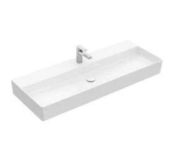 Villeroy & Boch Memento 2.0 - Meubelwastafel 1200x470 Mm, Zonder Overloop, Kraangat, Alpine Wit 4A22CH01
