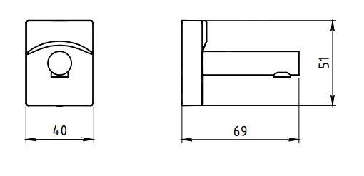 Novaservis Metalia 12 - Magnetische Zeephouder, Chroom 0241,0 - Afbeelding 2