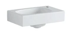 Geberit Citterio - Fontein 450x300 Mm, Kraangat Rechts, Zonder Overloop, KeraTect, Wit 500.541.01.1