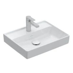 Villeroy & Boch Collaro - Fontein 500x400 Mm, Zonder Overloop, 1 Kraangat, Alpine Wit 43345101