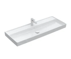Villeroy & Boch Collaro - Meubelwastafel 1200x470 Mm, Zonder Overloop, Kraangat, CeramicPlus, Stone White 4A33C2RW