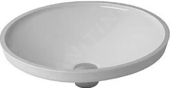 Duravit Architec - Wastafel Zonder Overloop, Diameter 420 Mm, Wit 0319420000